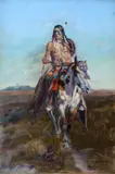 Olaf Carl Seltzer, Blackfoot Scout