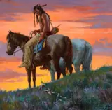 Howard Terpning, Sign Along the Trail