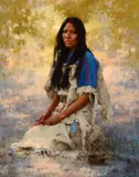Howard Terpning, Woman of the Sioux
