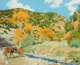 Walter Ufer, Water – Crossing the Creek