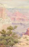 Louis Akin, Grand Canyon, 1904, oil on canvas