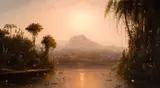 Norton Bush, Guayaquil River, Ecuador, South America