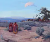 Gerald Cassidy, Blue Mesa, Navajo Healing Sing