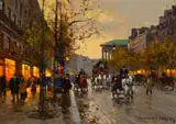Édouard Cortès, Boulevard de Capucine