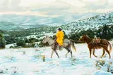 Tim Cox, Dead Heading It Home, oil on board