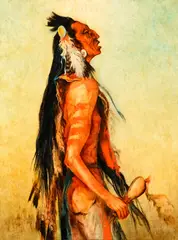 Paul Dyck, Sacred is the Otter, 1969, oil on canvas