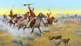 Nicholas Firfires, The Victory Ride, 1986, oil on canvas