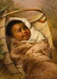 Grace Hudson, The Butterfly (Qui-tak-tak), 1931, oil on canvas