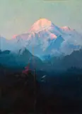 Mt. McKinley by Sydney Laurence, oil on canvas, sold Jul 2014
