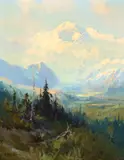 Mt. McKinley by Sydney Laurence, Oil on canvas, sold Jul 2014