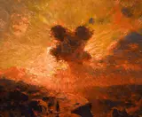 William Robinson Leigh, Sunset – Return of the Shepherd