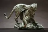Dylan Lewis, Leopard Pair Maquette