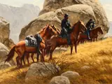 Frank McCarthy, With the Lead Horse