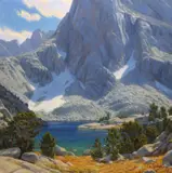 Charles Muench, Sierra Gothic, 2014, oil on canvas