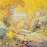 Sheldon Parsons, October, Santa Fe, oil on canvas