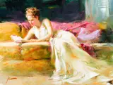 Pino, Love Story II, oil on canvas