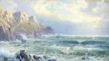 William Trost Richards, Moye Point, Guernsey, Channel Islands