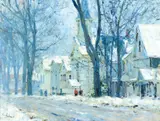 Richard Schmid, Elm Street, New Milford, Connecticut