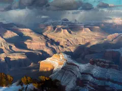 Curt Walters, Grand Canyon, oil on canvas