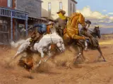 Andy Thomas, The Withdrawal, Oil on canvas