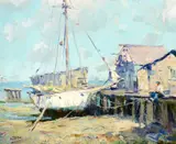 Eustace Paul Ziegler, On the Beach, Noon
