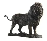 Kenneth R. Bunn, Serengeti Lion, 2000, bronze, No. 8/35