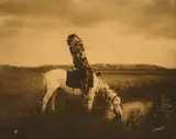 Edward S. Curtis, An Oasis in the Bad Lands