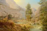Ralph E. DeCamp, Wolf Creek Canyon, 1917, oil on canvas