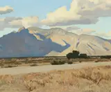 Maynard Dixon, Ridge and Rillito, Arizona (April 1943)
