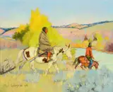 Elling William Gollings, Camp on the Tongue River