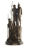 Richard Greeves, Kickapoos, May 22, 1804, bronze