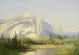Hermann Herzog, Royal Arch and North Dome – Yosemite, CA