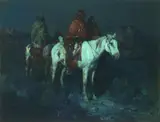 Frank Tenney Johnson, Sentinels in the Moonlight