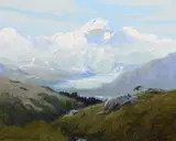 McKinley from Peters Hills by Sydney Laurence, 1928, oil on canvas, sold Jul 2013