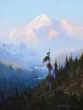 Mt. McKinley by Sydney Laurence, oil on board, sold Jul 2013