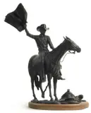 Bill Owen, Sacking Out a Bronc