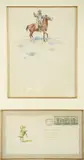 Olaf Carl Seltzer, Letter to John J. Holmes, watercolor and ink on paper