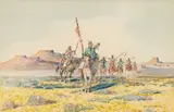 Edward Borein, The War Party