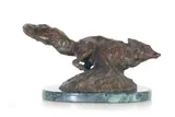 Kenneth R. Bunn, Can the Hounds be Far Behind, bronze, #11/21