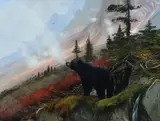 Michael Coleman, Catching the Scent, oil on canvas laid on board