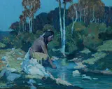 E. Irving Couse, Moonlight