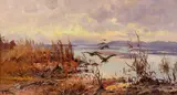 John Fery, Ducks Over the Marsh