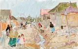 Leon Gaspard, Russian Village No. 8