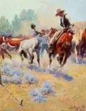 Elling William Gollings, Dally on the Bronc