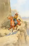 Herman W. Hansen, Apache on a Trail