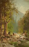 Thomas Hill, Fishing on the Merced River