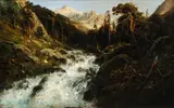 William Keith, Kings River, circa 1878, oil on canvas