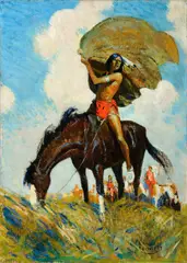 Charles Lassell, The Signal, 1924, oil on canvas