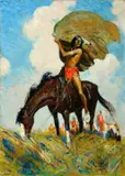 Charles Lassell, The Signal, 1924, oil on canvas