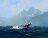 Sydney Laurence, Chilkat Indian Canoe